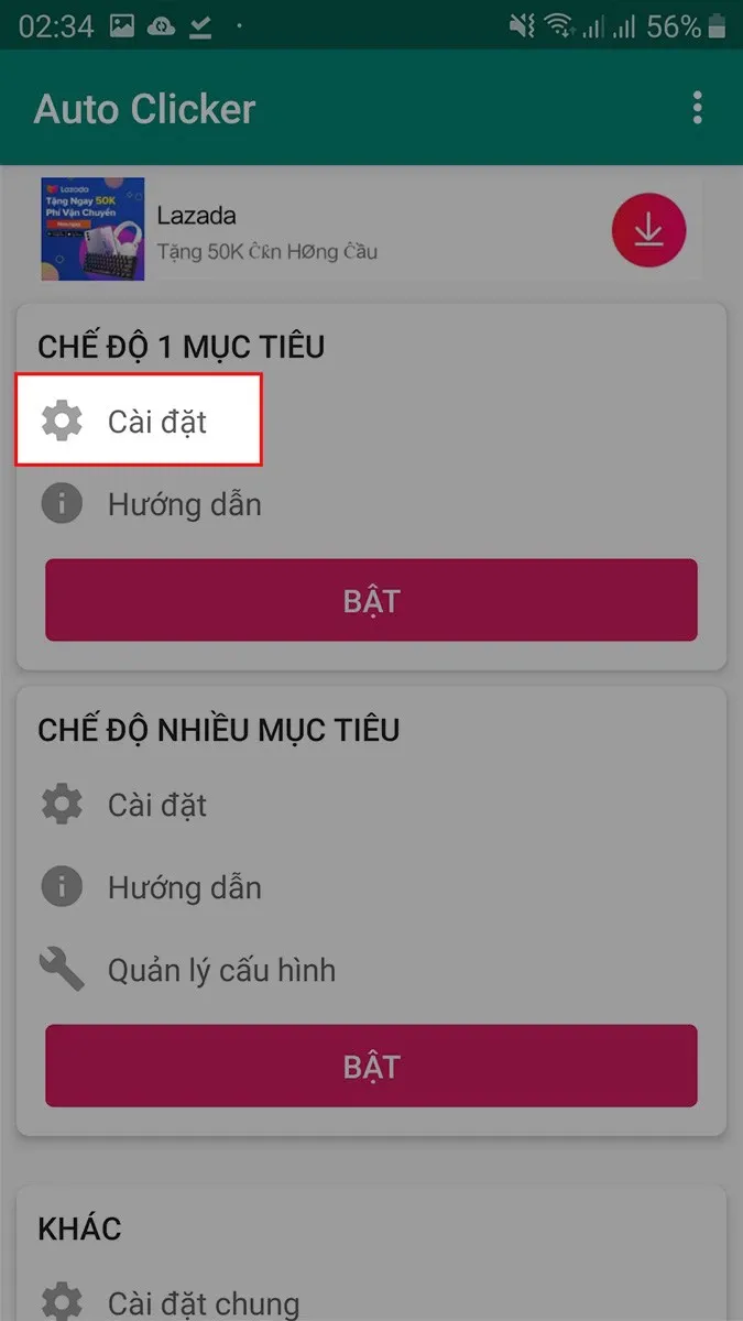 Bật mí cách sử dụng Auto Click cho Android