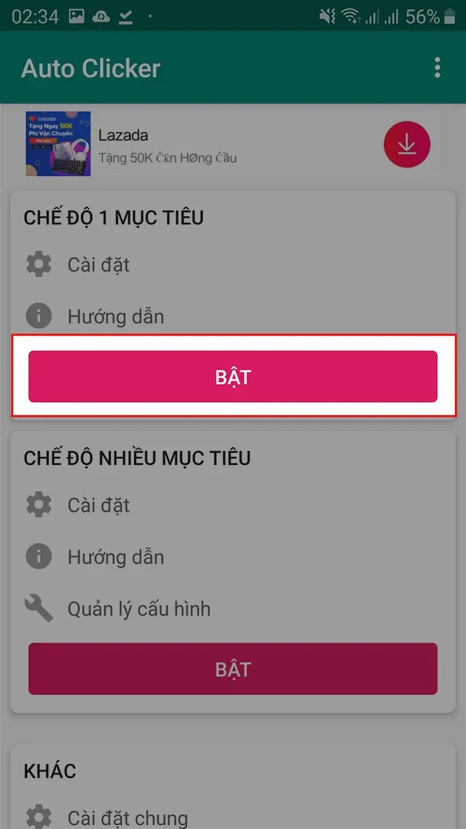 Bật mí cách sử dụng Auto Click cho Android