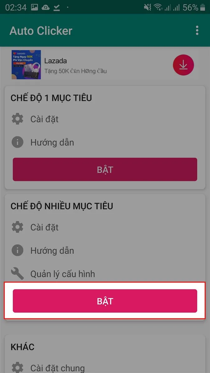 Bật mí cách sử dụng Auto Click cho Android