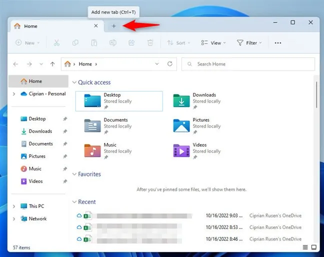 Bật mí cách sử dụng Tab trong File Explorer trên Windows 11