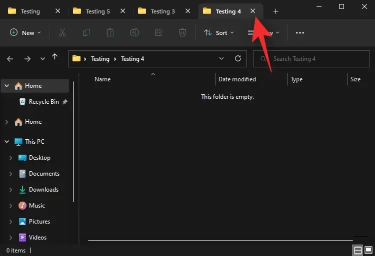 Bật mí cách sử dụng Tab trong File Explorer trên Windows 11