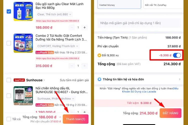 Bật mí cách sử dụng xu trên Lazada, các cách kiếm xu và một số lưu ý khi sử dụng