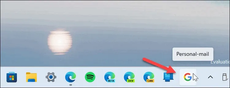 Bật mí cách thêm Gmail vào thanh tác vụ Windows 11