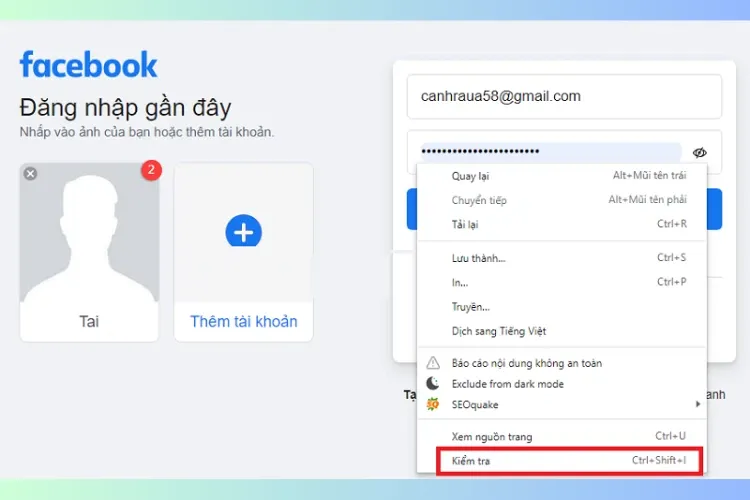 Bật mí cách xem mật khẩu Facebook trên điện thoại và máy tính