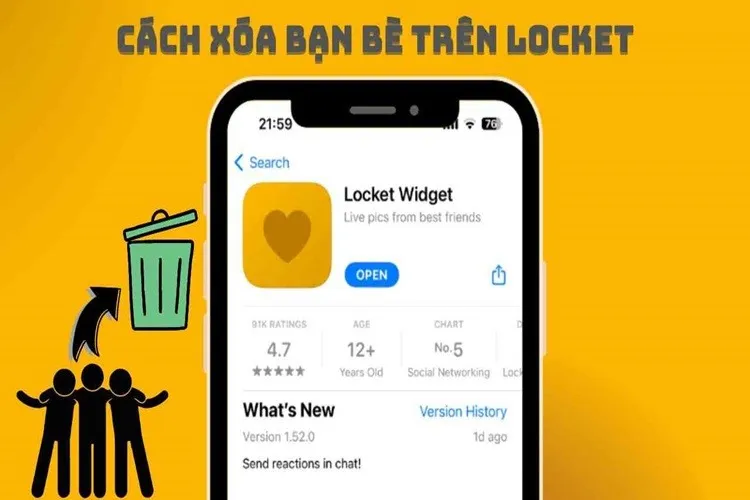 Bật mí cách xoá bạn trên Locket nhanh chóng, hiệu quả mà không phải ai cũng biết