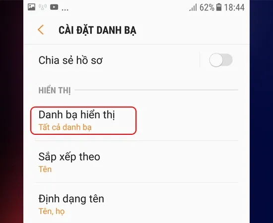 Bật mí giải pháp khắc phục lỗi danh bạ điện thoại bị ẩn