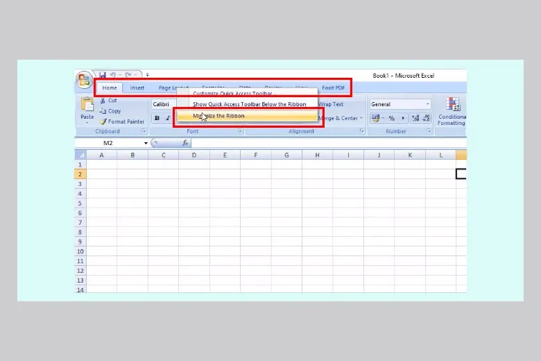 Bí kíp hiện thanh công cụ trong Excel bằng 4 cách đơn giản và dễ thực hiện