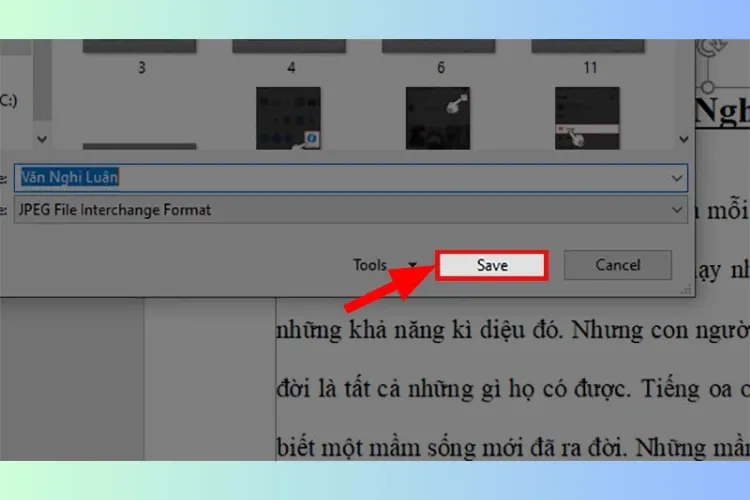 Bí kíp xuất file Word sang ảnh tự động và miễn phí