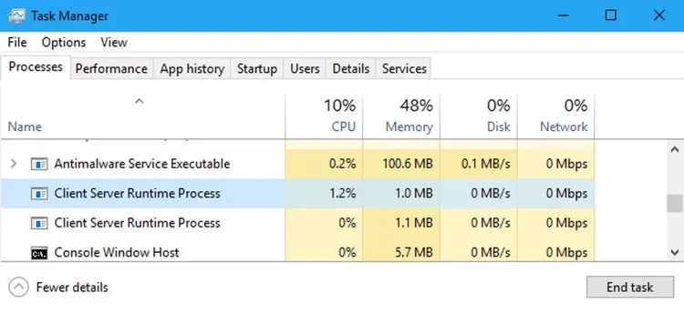 Bí mật 7 tiến trình thiết yếu của Windows có thể đang che giấu virus