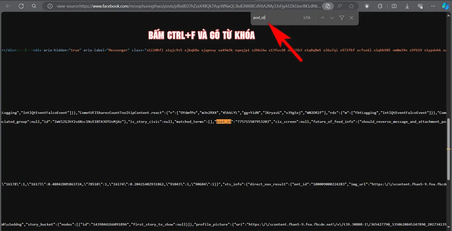 Bí quyết lấy ID bài viết Facebook 2024 mới nhất siêu nhanh, chỉ vài phút là có được ID