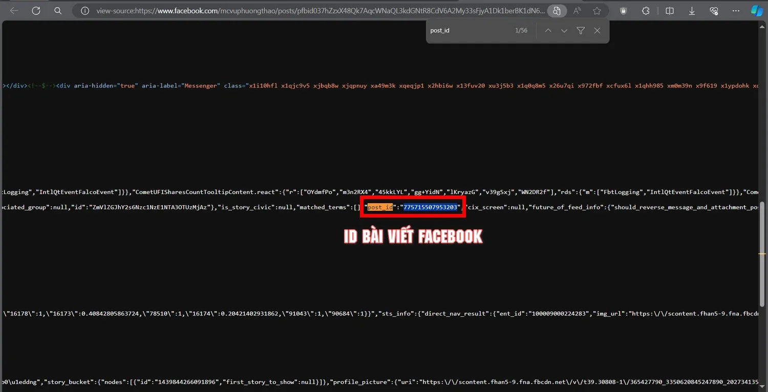Bí quyết lấy ID bài viết Facebook 2024 mới nhất siêu nhanh, chỉ vài phút là có được ID