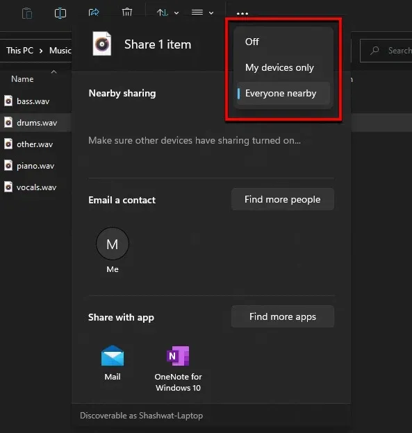 Bí quyết sử dụng Nearby Sharing chia sẻ dữ liệu cực nhanh trên Windows 11