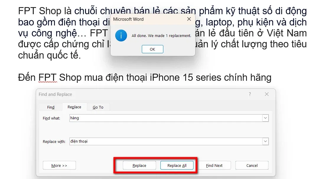 Bí quyết tìm và thay thế từ trong Word cực nhanh và tiện lợi không thể bỏ qua