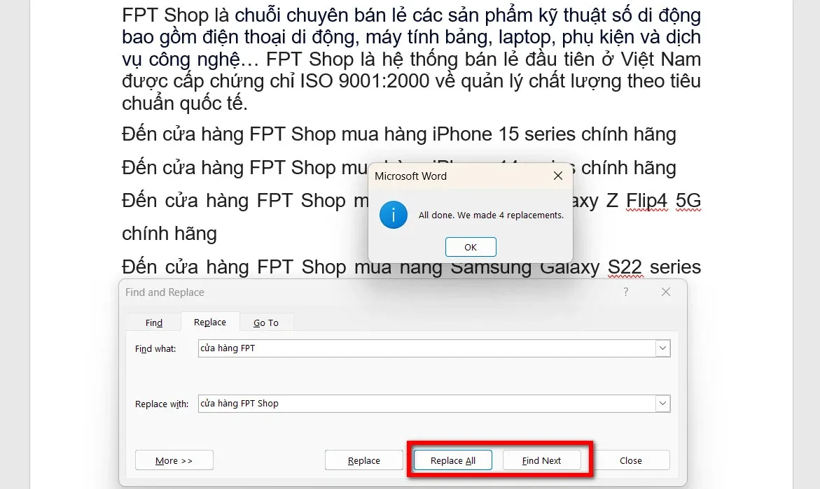 Bí quyết tìm và thay thế từ trong Word cực nhanh và tiện lợi không thể bỏ qua