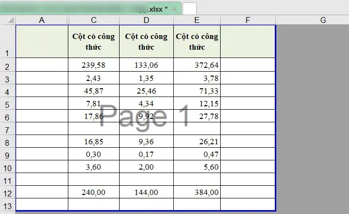 Bí quyết xóa nội dung trong Excel mà không xóa công thức