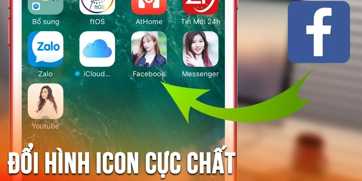 Biến ảnh cá nhân thành icon ứng dụng “siêu” đơn giản.