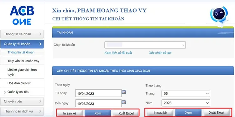 Bỏ túi 4 cách xem lịch sử giao dịch ACB đơn giản giúp quản lý tài khoản chặt chẽ