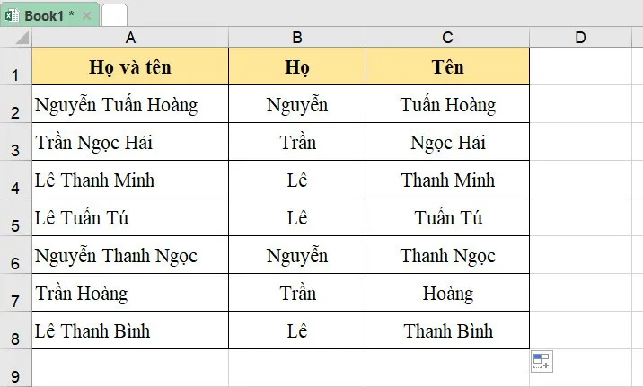 Bỏ túi cách chia ô trong Excel vô cùng đơn giản, dễ thực hiện để tăng hiệu quả làm việc