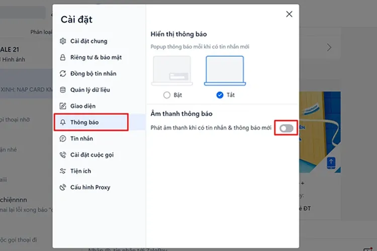 Bỏ túi cách tắt thông báo tin nhắn Zalo trên điện thoại và máy tính để tránh bị làm phiền