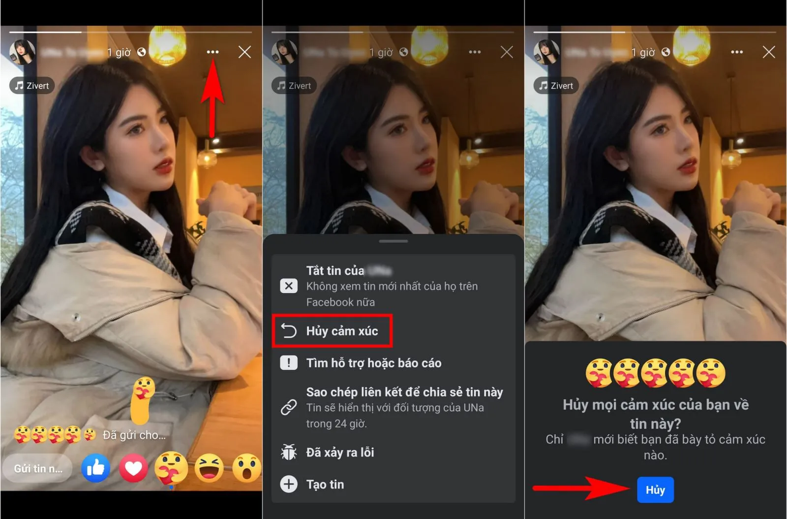 Bỏ túi cách thu hồi cảm xúc trên story Facebook dễ dàng, tránh bị hiểu nhầm chỉ vì lỡ thả haha