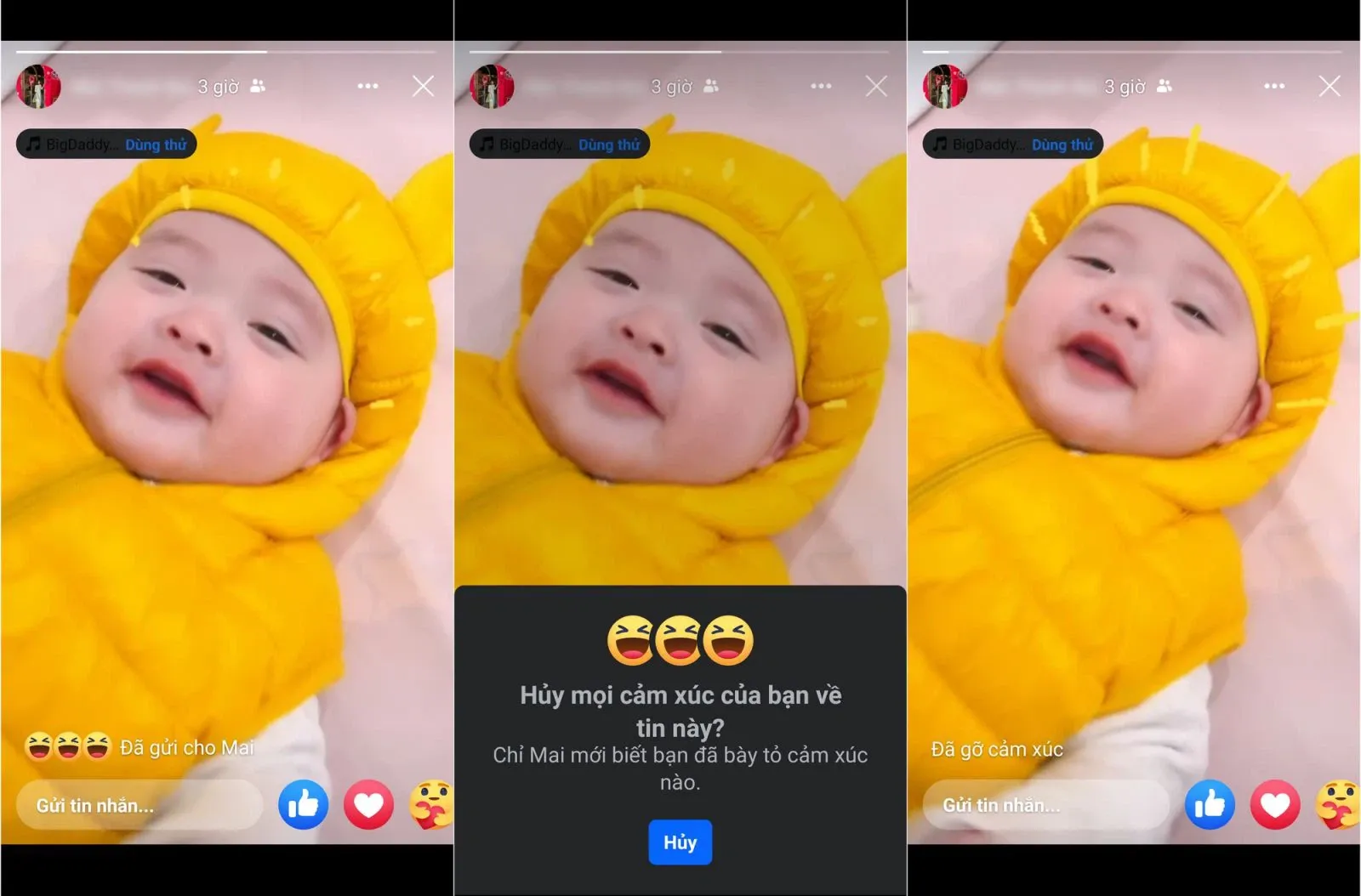 Bỏ túi cách thu hồi cảm xúc trên story Facebook dễ dàng, tránh bị hiểu nhầm chỉ vì lỡ thả haha