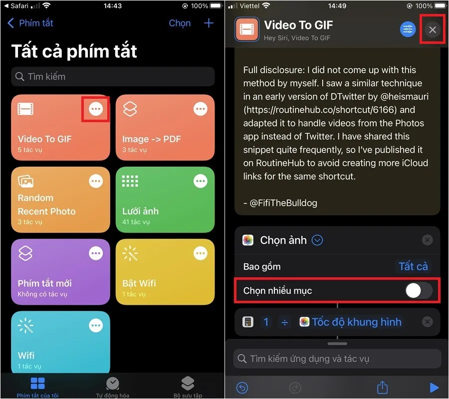 Bỏ túi ngay cách chuyển video thành ảnh GIF trên iPhone