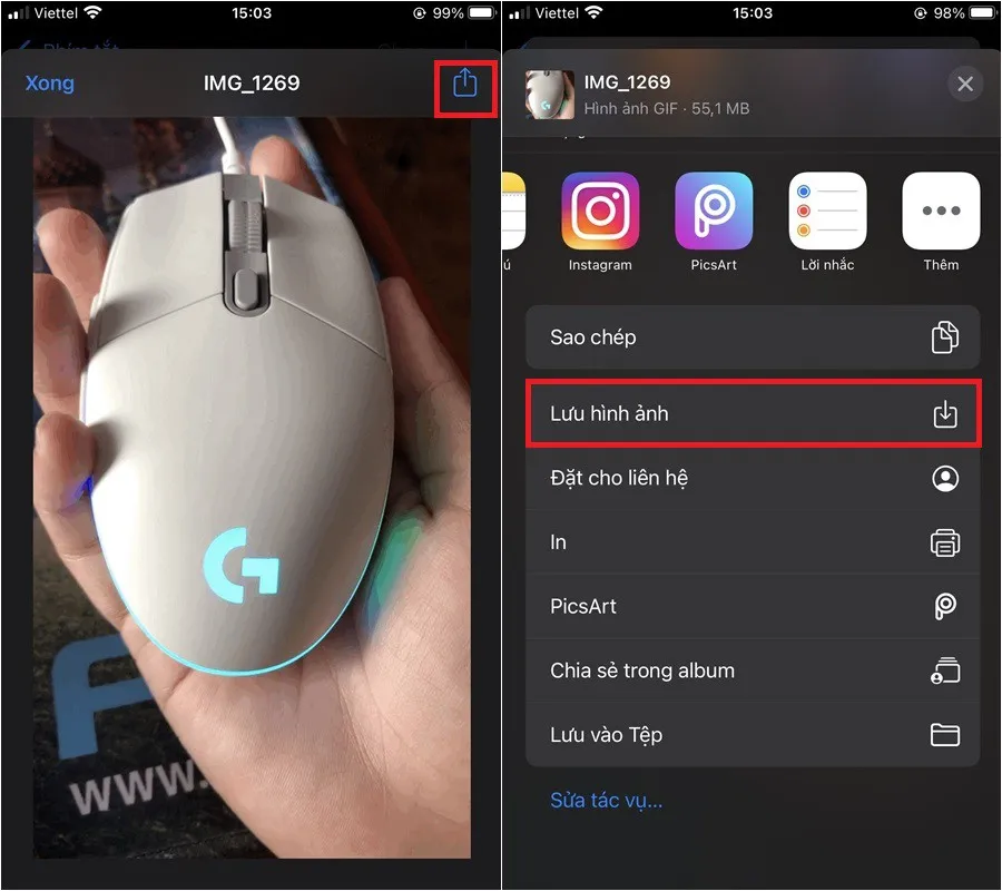 Bỏ túi ngay cách chuyển video thành ảnh GIF trên iPhone