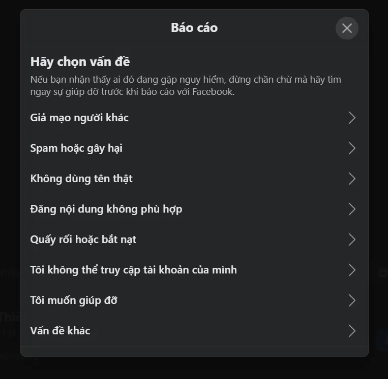 Bỏ túi ngay cách report Facebook đơn giản, nhanh chóng