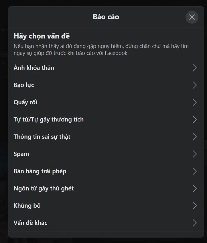 Bỏ túi ngay cách report Facebook đơn giản, nhanh chóng