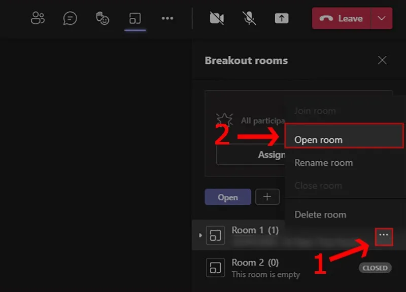 Breakout rooms là gì? Cách dùng Breakout room trên Teams