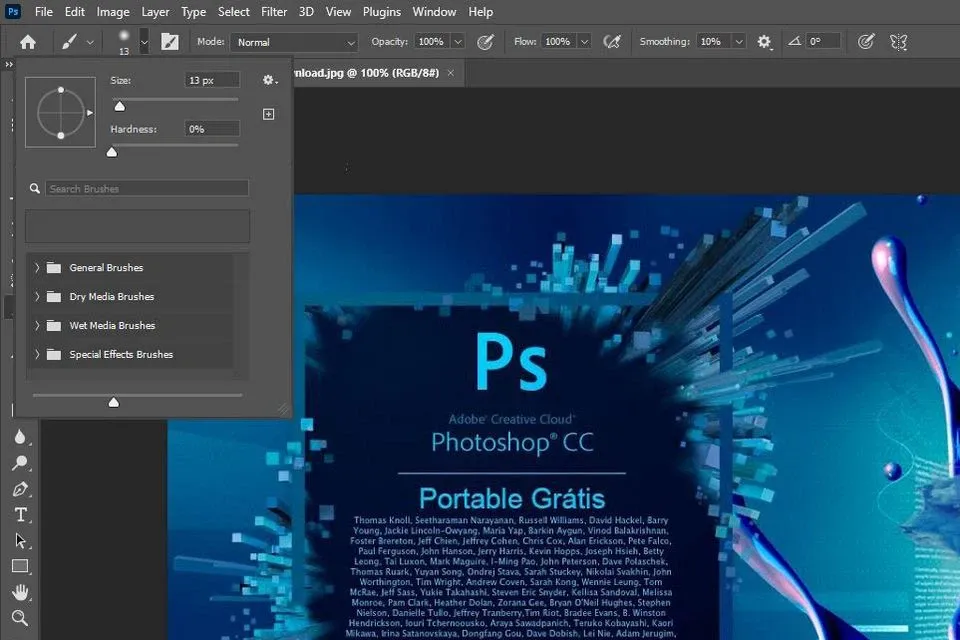 Brush Photoshop là gì? 2 cách thêm brush vào Photoshop CS6 đơn giản