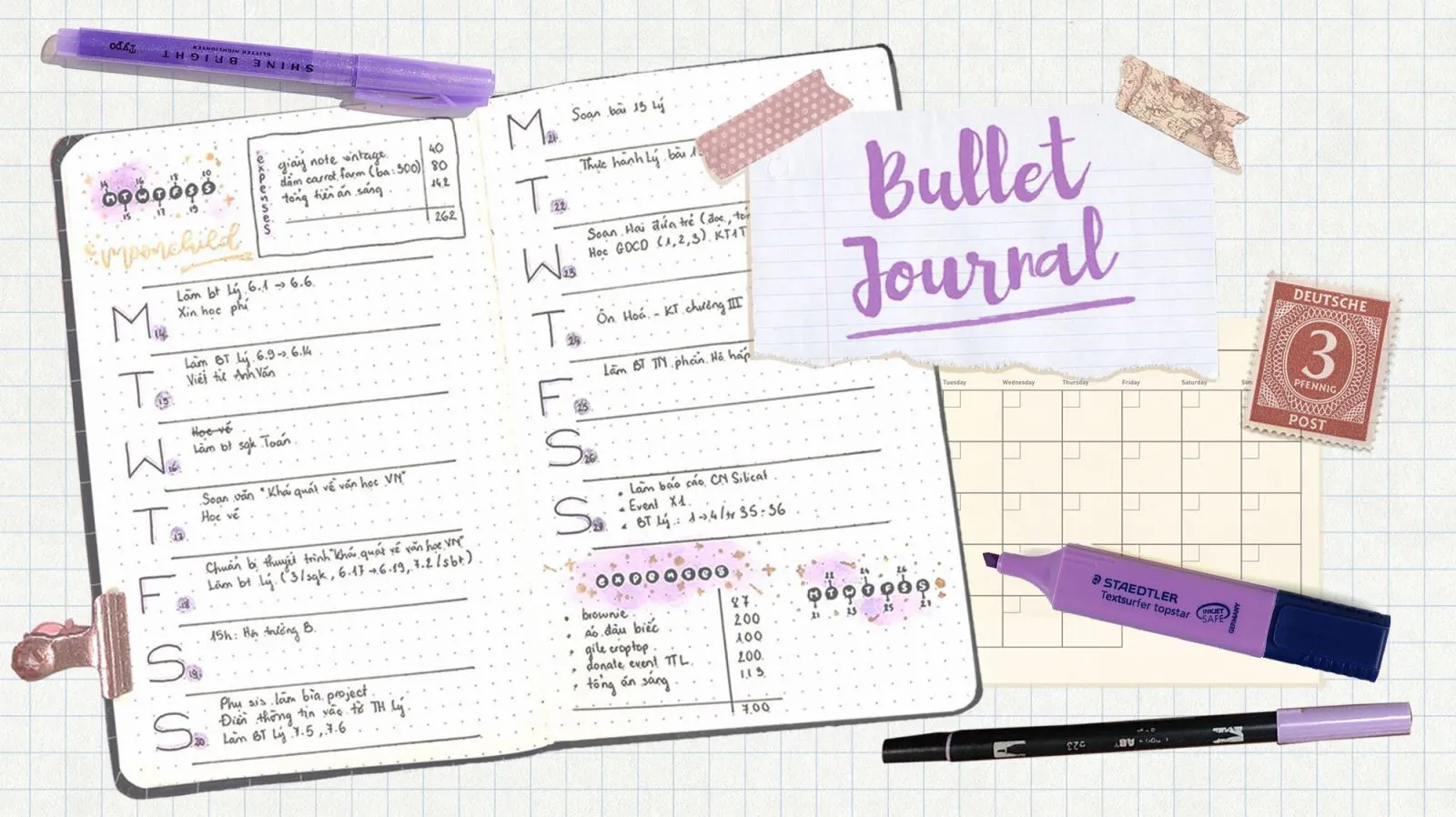 Bullet Journal là gì? Cách tạo một Bullet Journal Notion chi tiết