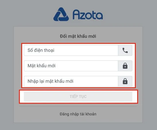 Các bạn học sinh nên cập nhật ngay cách lấy lại mật khẩu Azota này