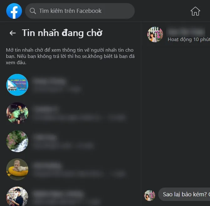 Các bước xem tin nhắn bị ẩn trong Messenger đơn giản bạn nên biết