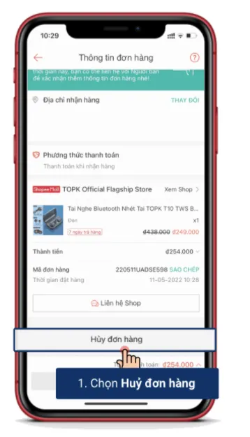 Các cách hủy đơn hàng trên Shopee phổ biến nhất có thể bạn chưa biết