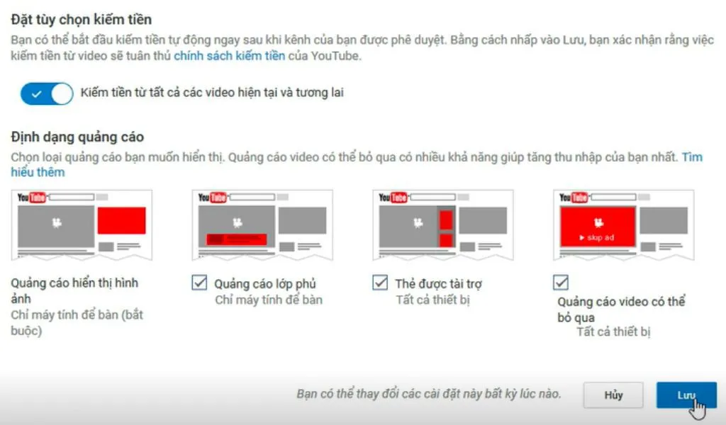 Các phương pháp và cách tạo kênh YouTube kiếm tiền chi tiết và những điều kiện cần có