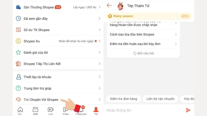 Các phương thức liên hệ chăm sóc khách hàng Shopee để được hỗ trợ nhanh chóng nhất