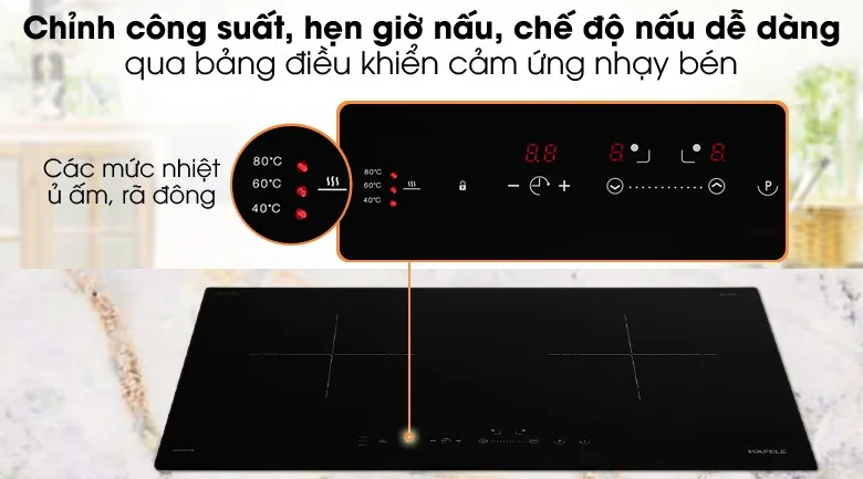 Các tiện ích có trên bếp từ siêu tiện dụng có thể bạn chưa biết