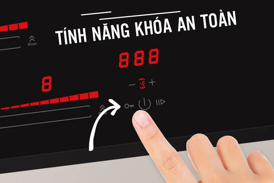 Các tính năng an toàn của bếp từ ai cũng nên biết