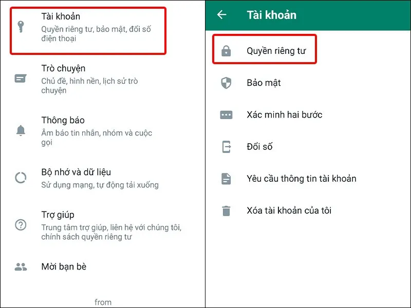 Cách ẩn ảnh đại diện WhatsApp của bạn trên Android cực dễ