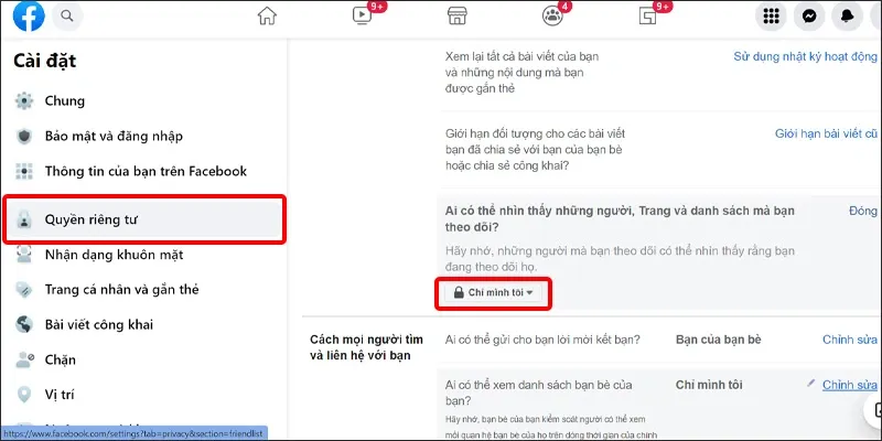 Cách ẩn người theo dõi Facebook trên điện thoại, máy tính cực đơn giản