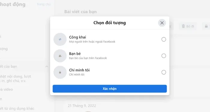 Cách ẩn tất cả bài viết trên Facebook trong nháy mắt