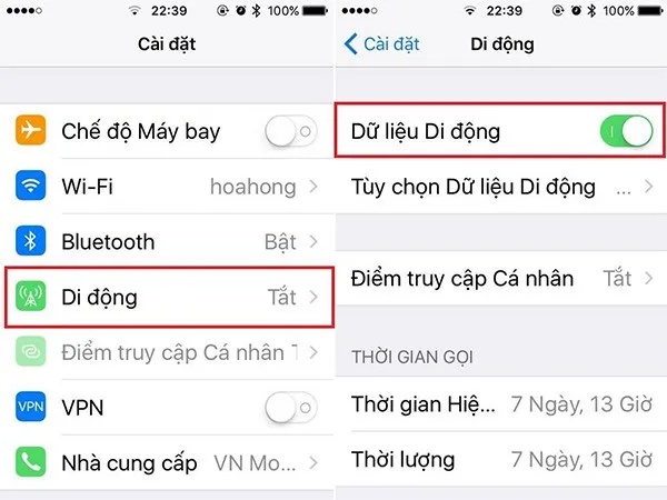 Cách bật 3G trên iPhone đơn giản mọi iFan cần biết và hướng dẫn xử lý khi iPhone không bật được 3G