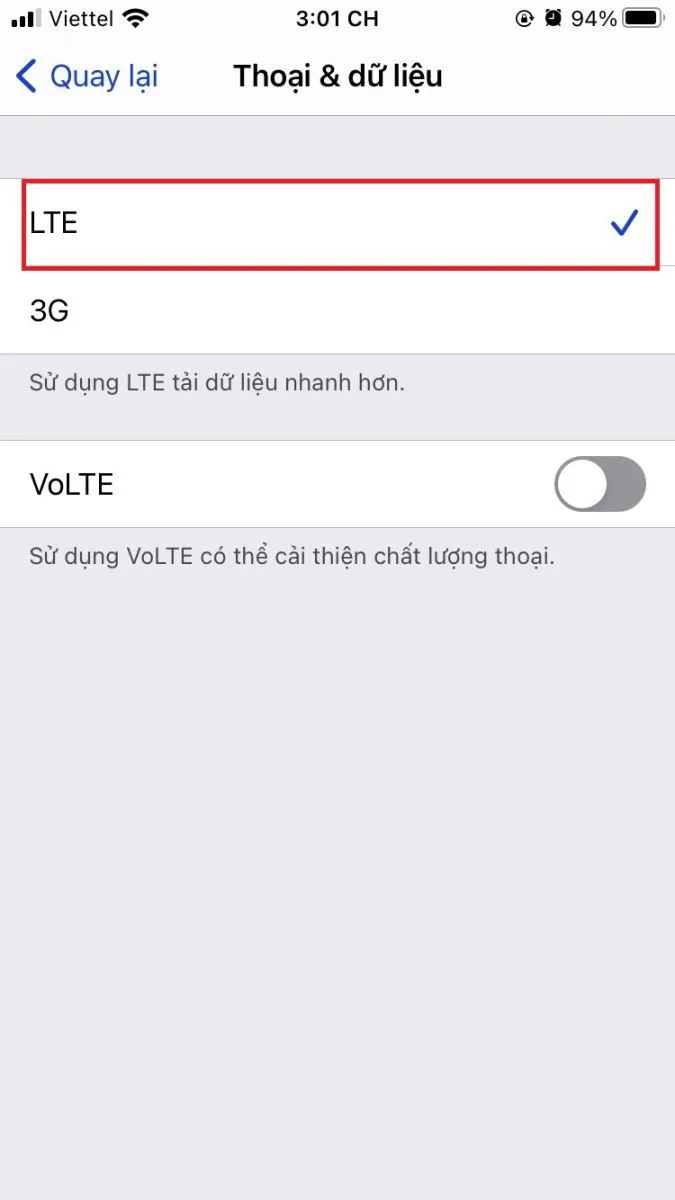 Cách bật 4G cho iPhone chỉ với vài thao tác đơn giản