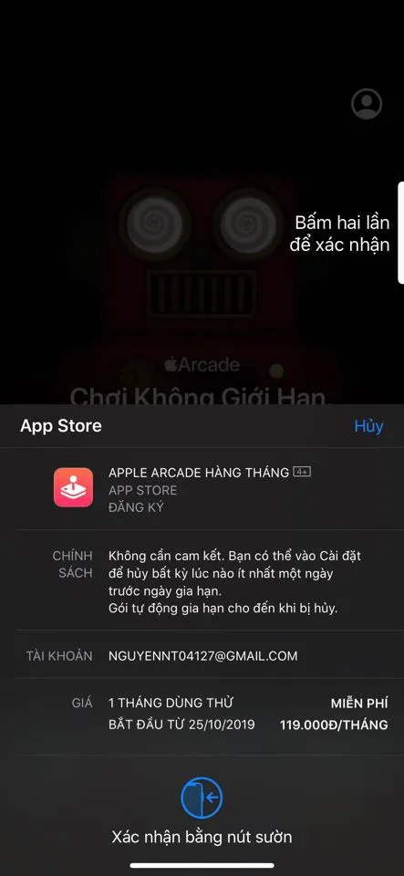 Cách bật Apple Arcade trên AppStore và lấy 1 tháng miễn phí