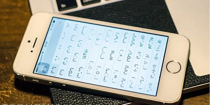 Cách bật bàn phím emoticon vui nhộn trên iPhone