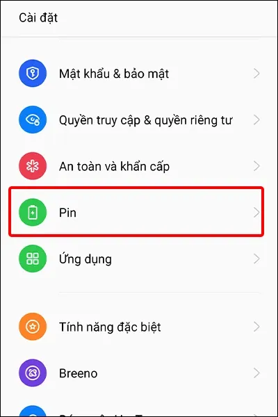 Cách bật chế độ hiệu suất cao trên điện thoại Realme cực dễ