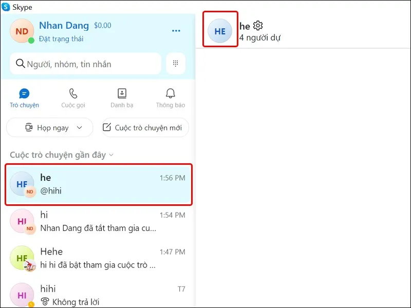 Cách bật chia sẻ nhóm thông qua liên kết trên ứng dụng Skype vô cùng dễ