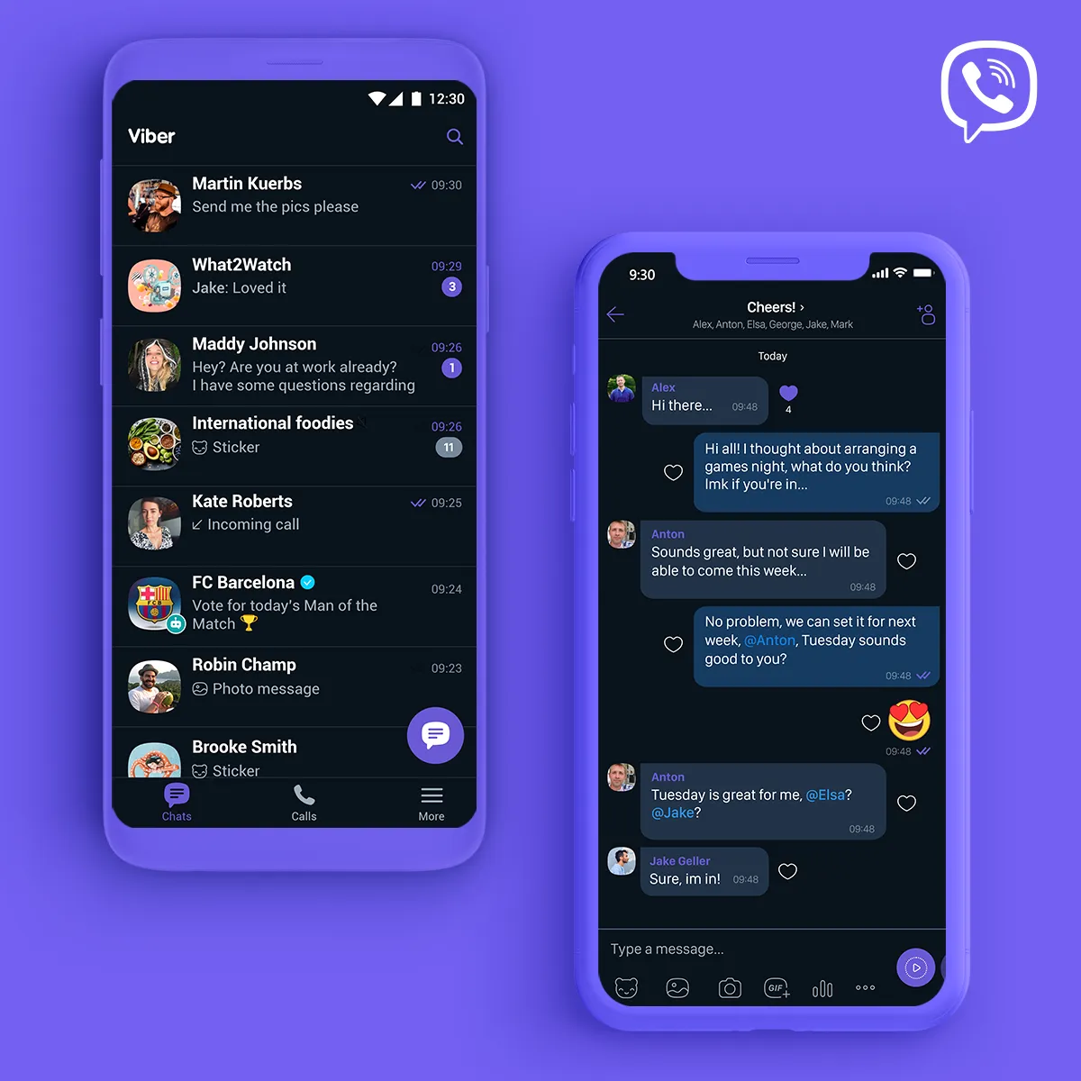 Cách bật Dark mode trên Viber