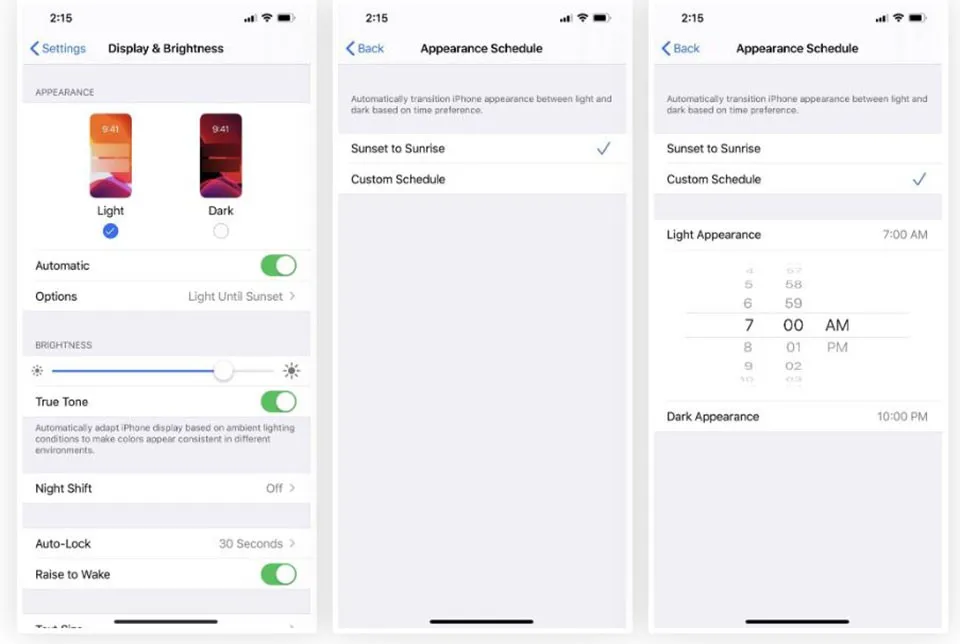 Cách bật Dark Mode trong iOS 13 trên iPhone